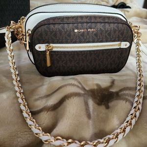 Two tone Michael Kors crossbody